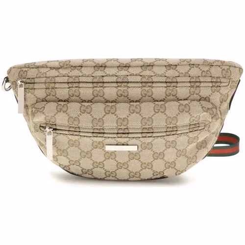 Gucci Beige Polyester Shoulder Bag
