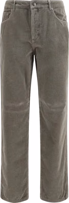 Bicolor Cotton Casual Pants