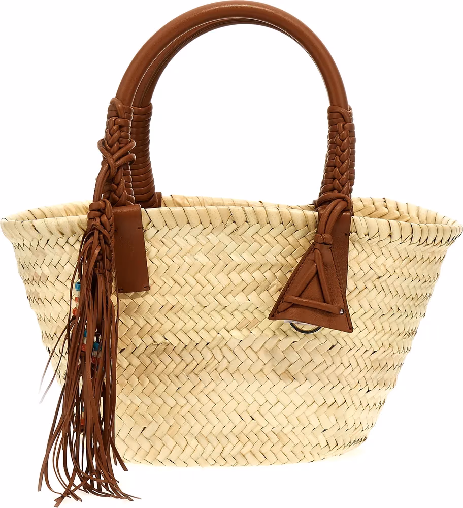 Alanui Brown Marabou Handbag