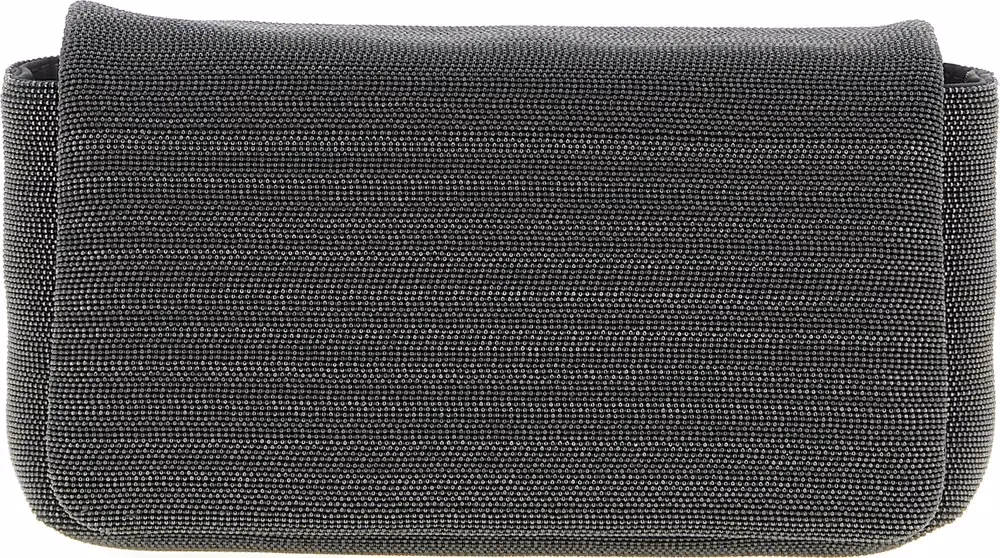 Brunello Cucinelli Black Leather Clutch Bag