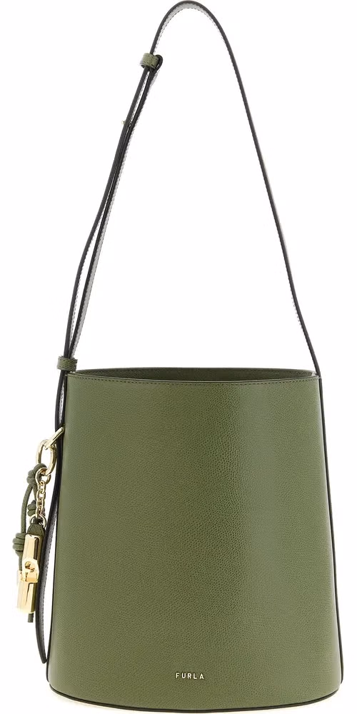 Furla Bicolor Calfskin Shoulder Bag