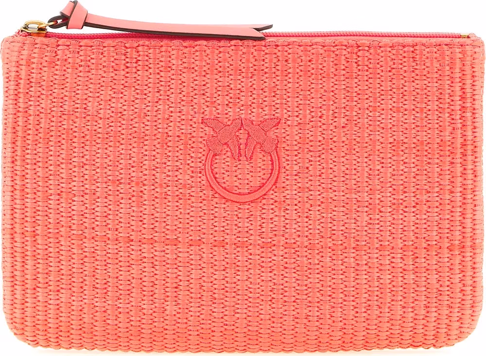 PINKO Fuchsia Polypropylene Clutch Bag