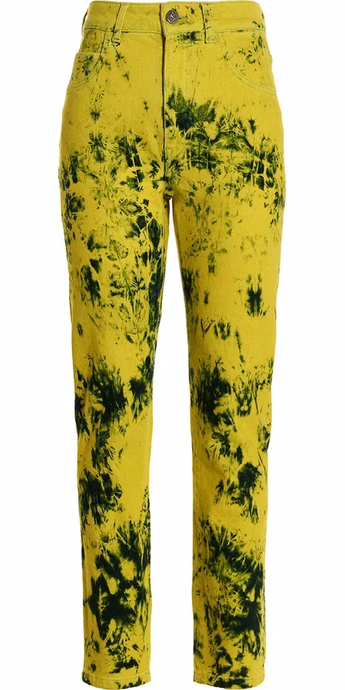 Ferrari Bicolor Cotton Jeans Denim