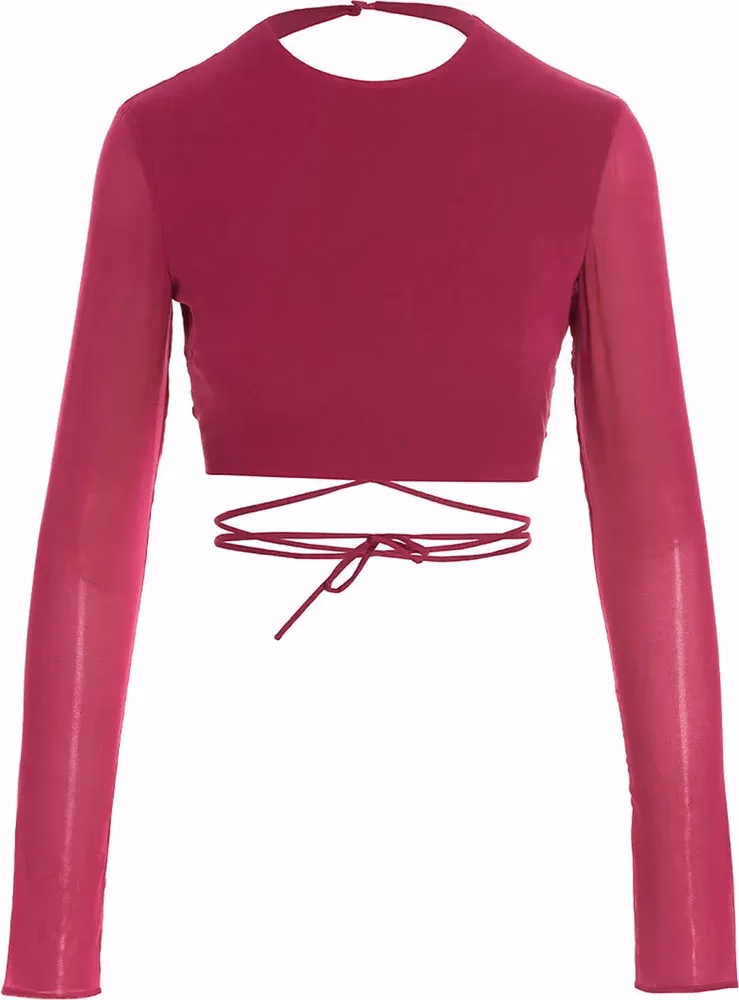 The Andamane Fuchsia Silk Shirt