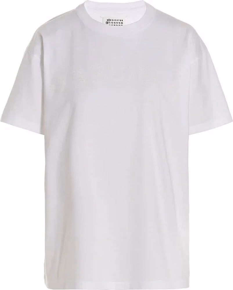 Maison Margiela White Cotton T-Shirt