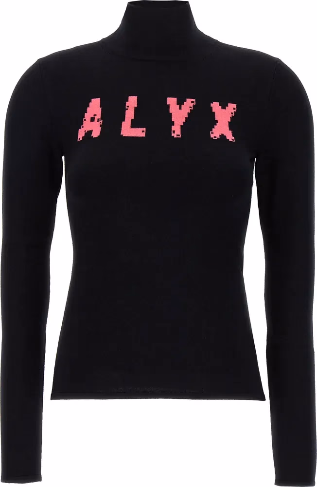 Alyx Black Viscose Cardigan