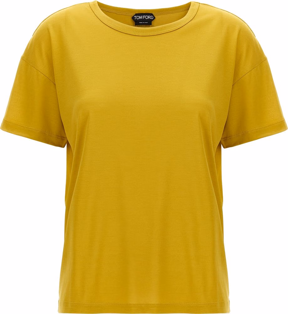 Tom Ford Bicolor Silk T-Shirt
