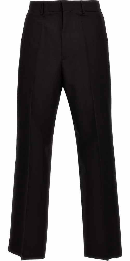 Valentino Garavani Black Virgin Wool Dress Pants