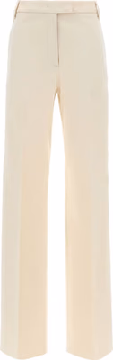 Beige Cotton Pants