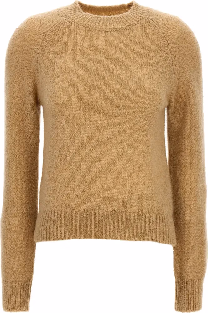 Dries Van Noten Beige Wool Cardigan