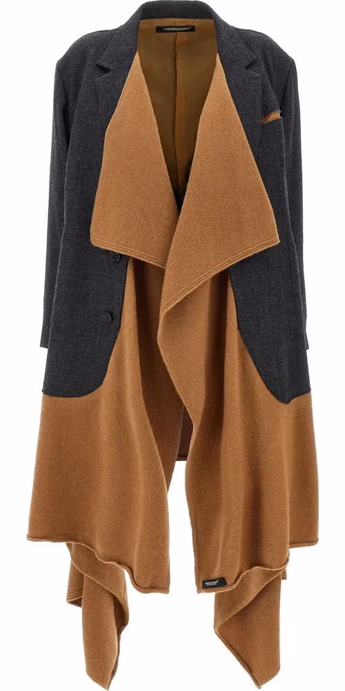 Undercover Multicolor Wool Coat