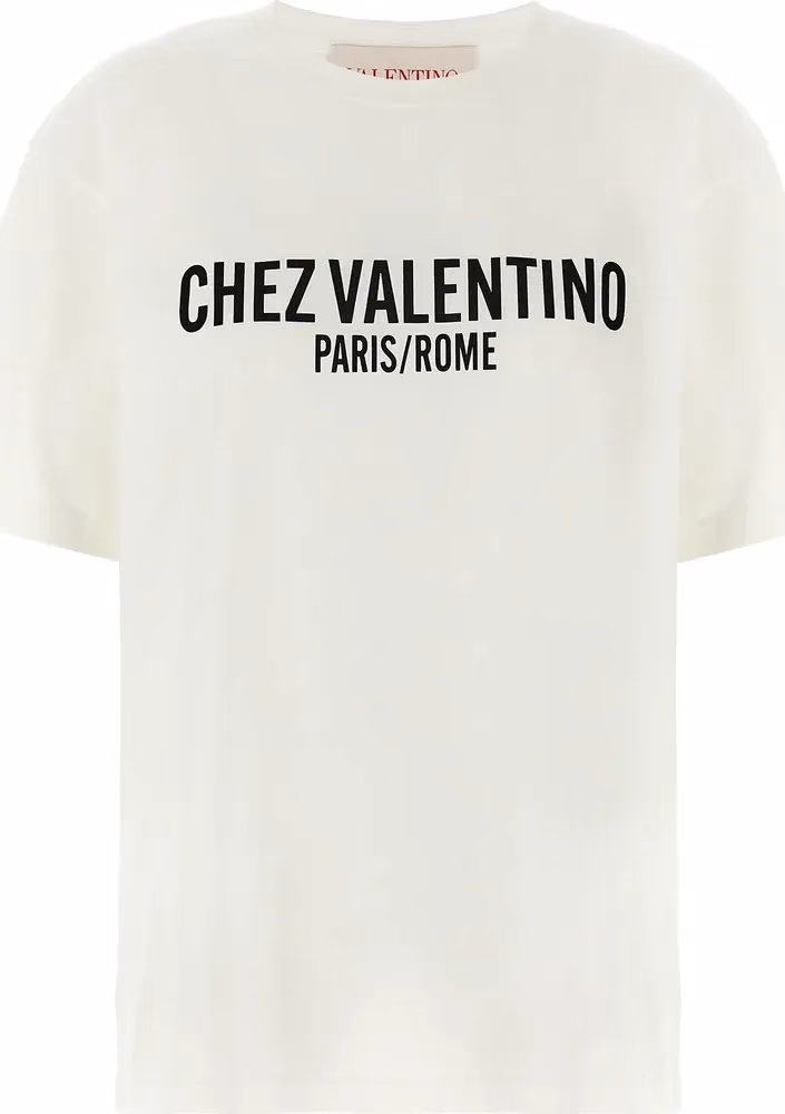Valentino Garavani Bicolor Cotton T-Shirt
