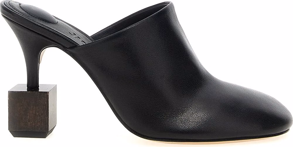 Jacquemus Black Lamb Leather High Heel Pumps