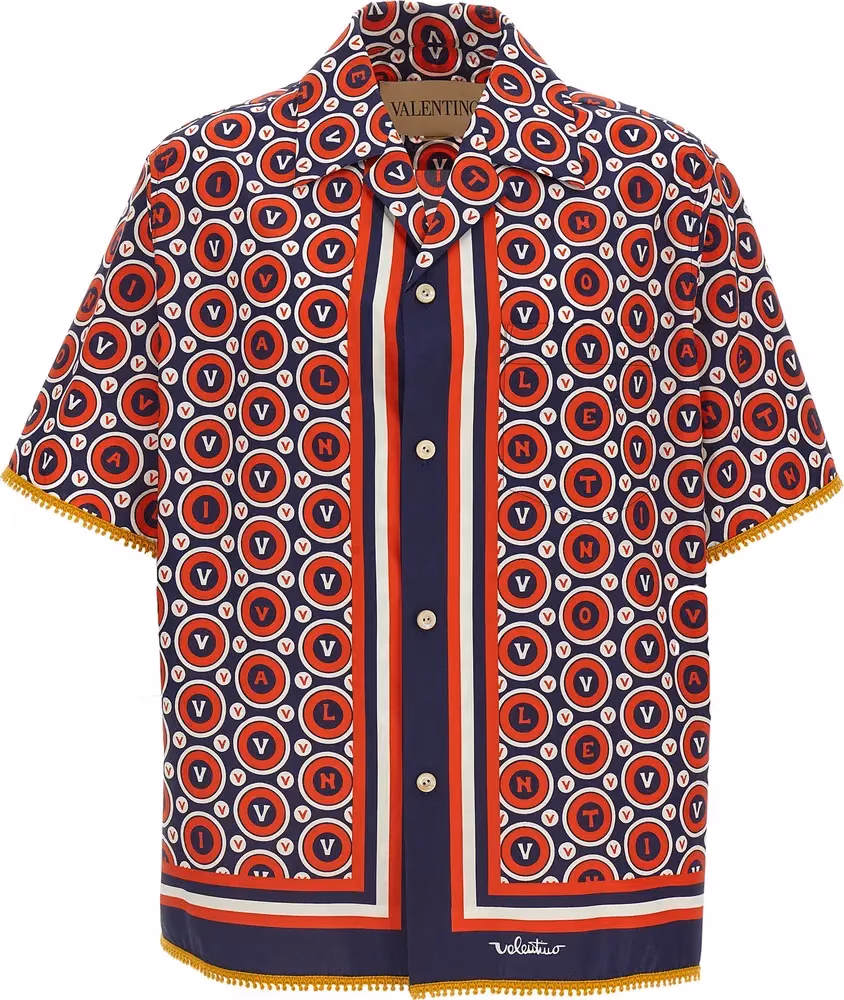 Valentino Garavani Multicolor Cotton Blouse