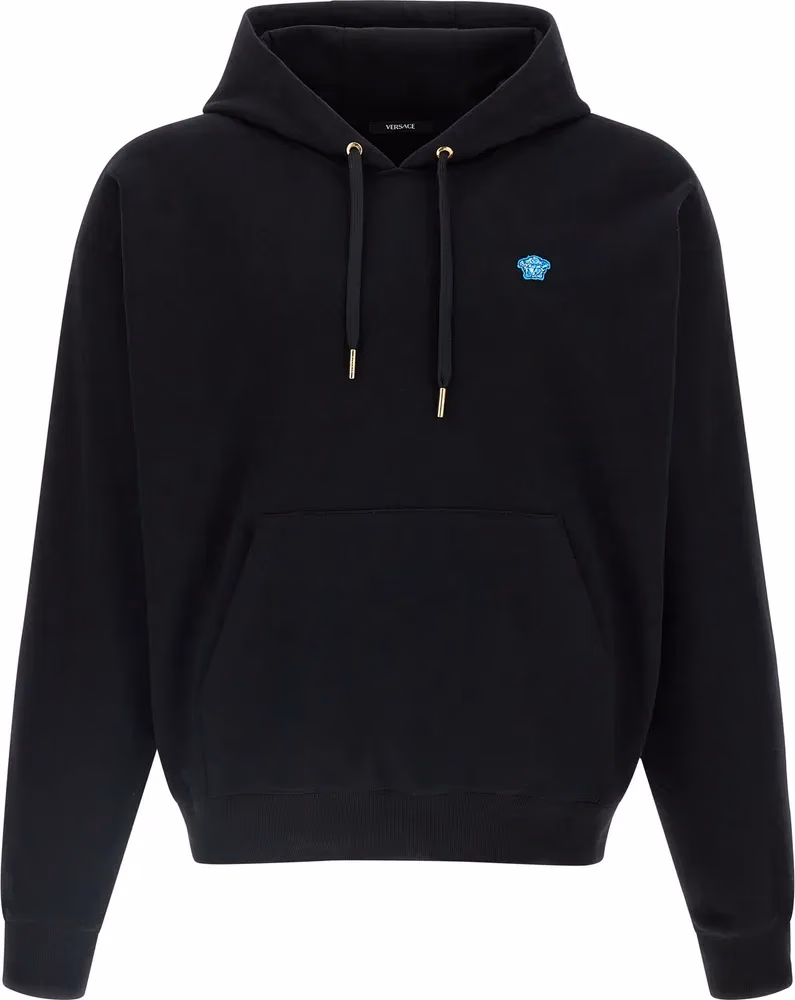 Versace Black Cotton Sweatshirt