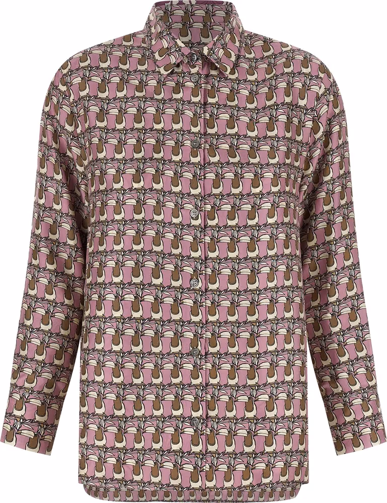 Max Mara Multicolor Silk Blouse