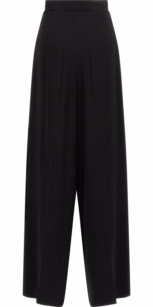 Max Mara Black Triacetate Pants