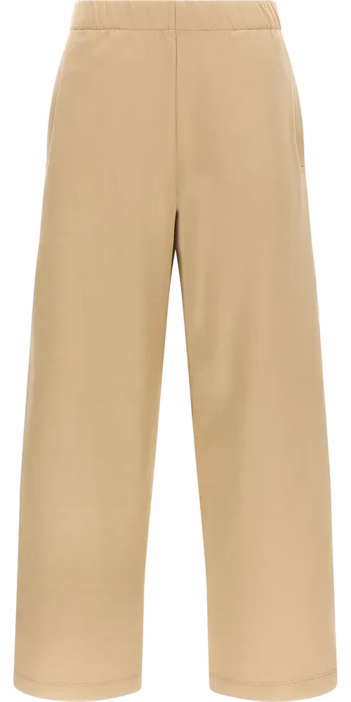 Max Mara Brown Silk Casual Pants