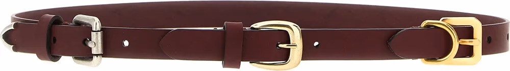 Etro Bordeaux Calfskin Belt