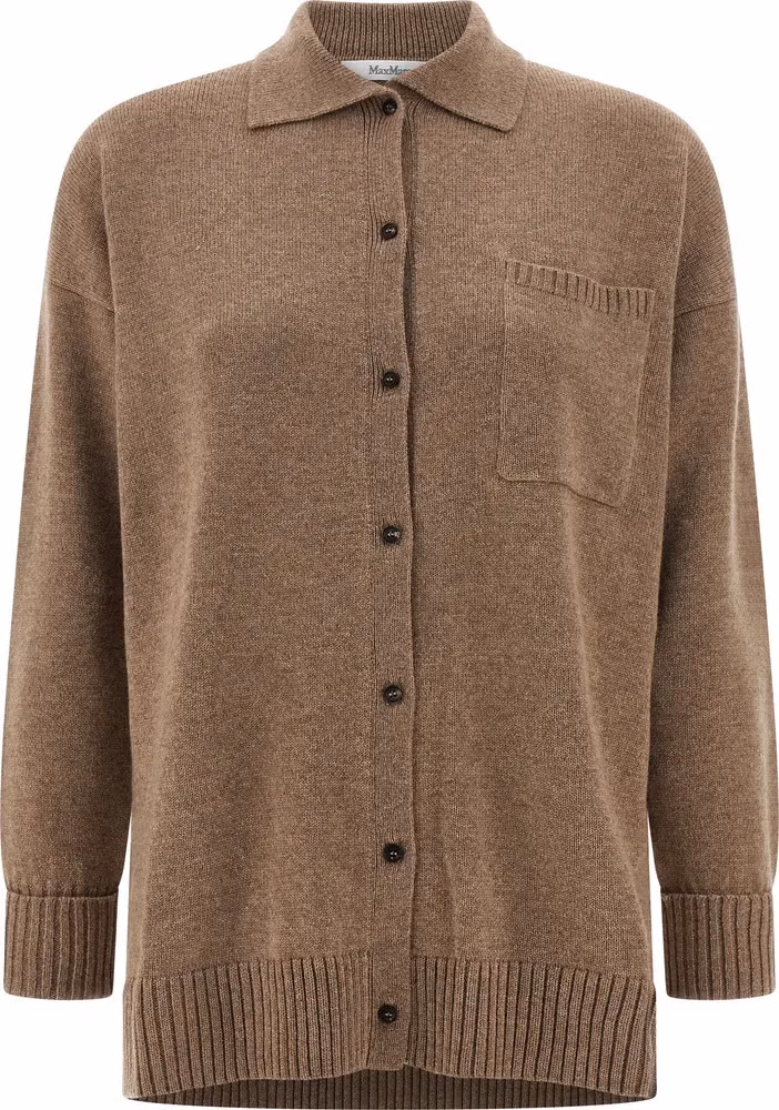 Max Mara Brown Cashmere Cardigan