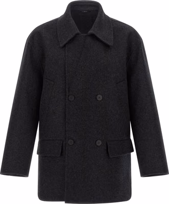Gray Virgin Wool Coat