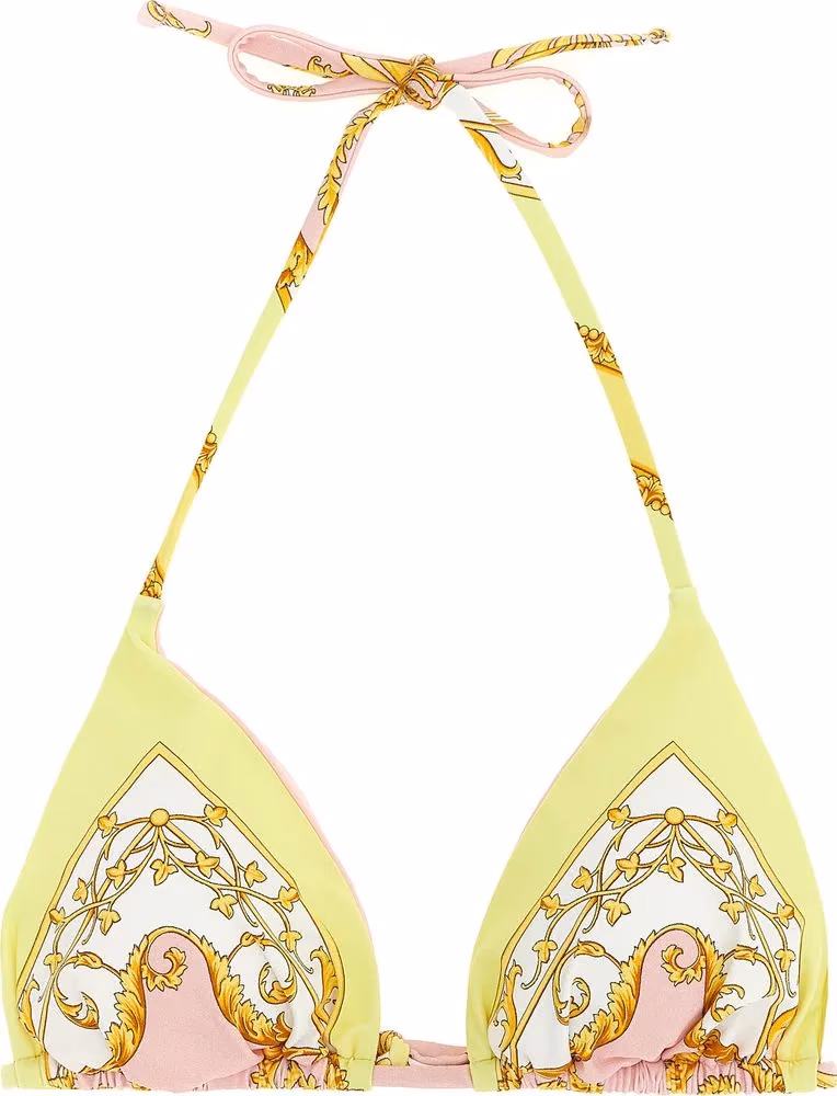 Versace Multicolor Nylon Bra