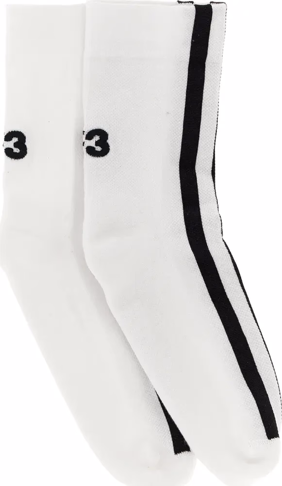 Y-3 Bicolor Cotton Socks