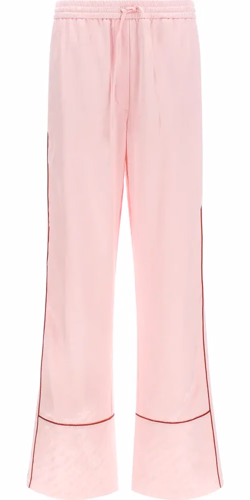Off-White Multicolor Viscose Casual Pants
