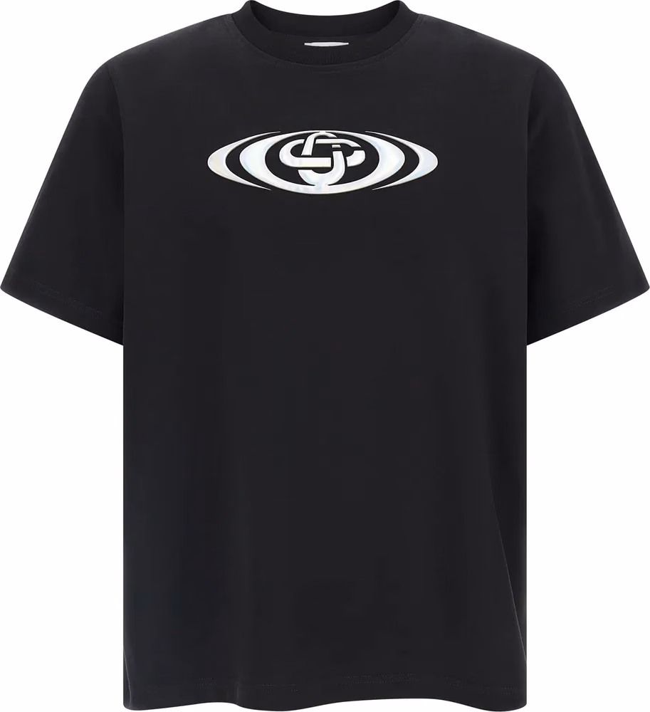 Casablanca Black Organic Cotton T-Shirt