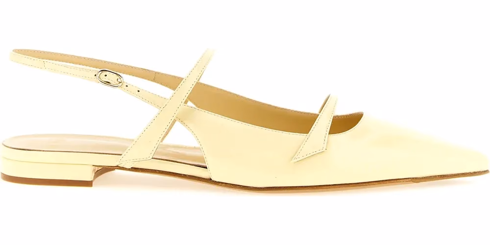 Alexandre Birman Bicolor Cowhide Ballet Flats
