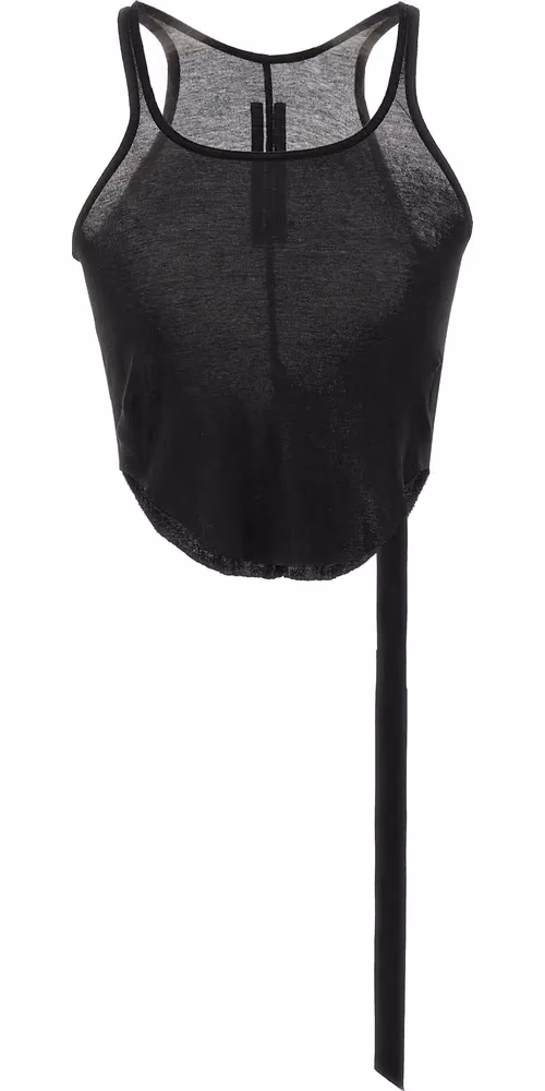 DRKSHDW Black Cotton Tank Tops