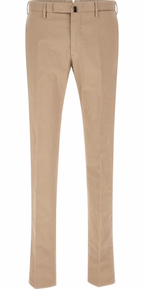 Incotex Beige Cotton Casual Pants