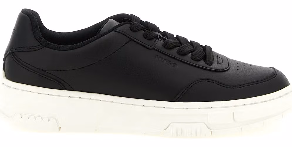 Hugo Boss Black Polyester Low Top Sneakers