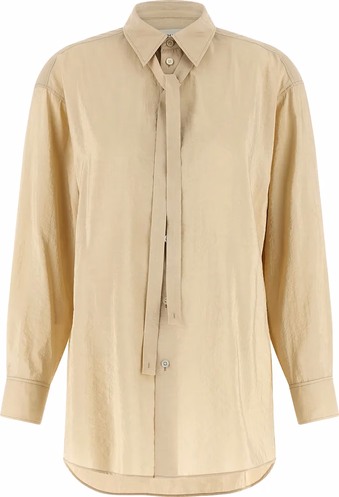 Lemaire Beige Silk Blouse