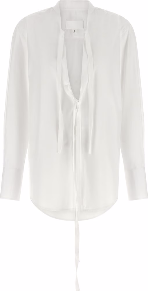 Maison Margiela White Cotton Blouse