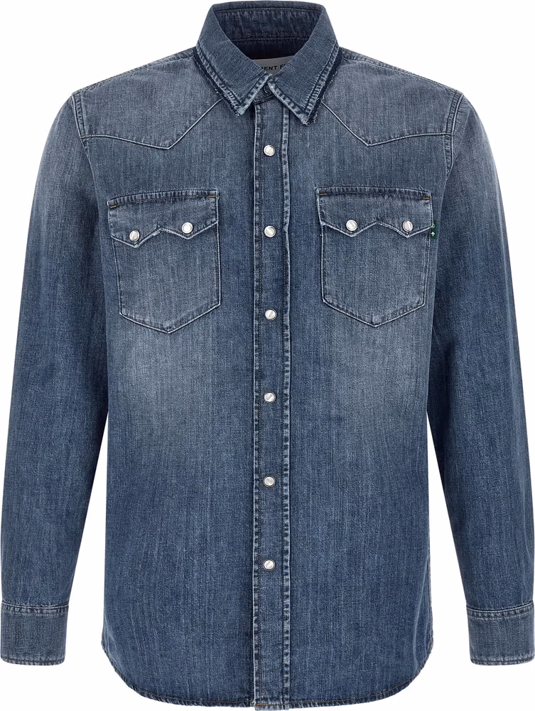 Department 5 Blue Cotton Blouse