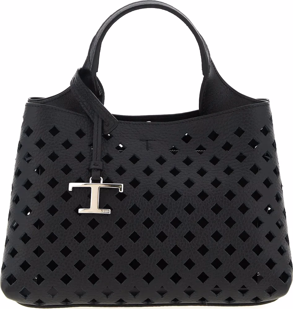 Tod's Black Calfskin Handbag