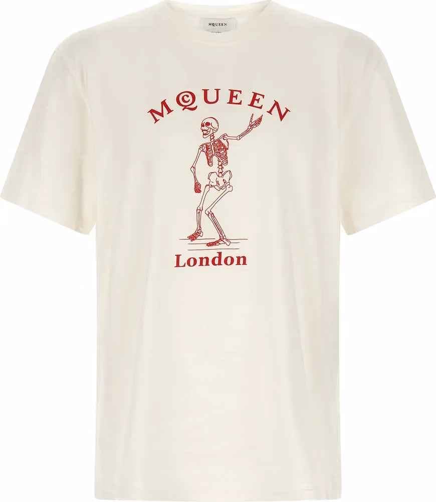 Alexander McQueen Multicolor Cotton T-Shirt