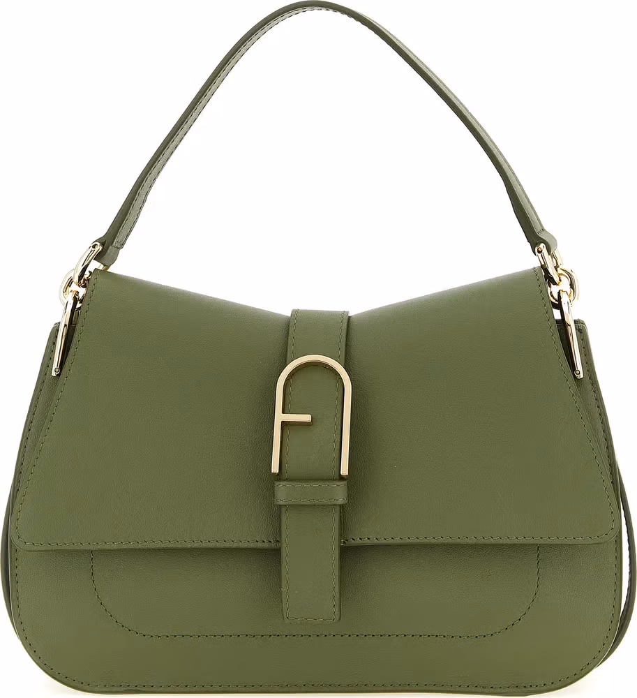 Furla Bicolor Calfskin Shoulder Bag