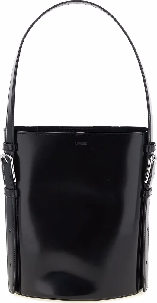 Coperni Black Cowhide Shoulder Bag