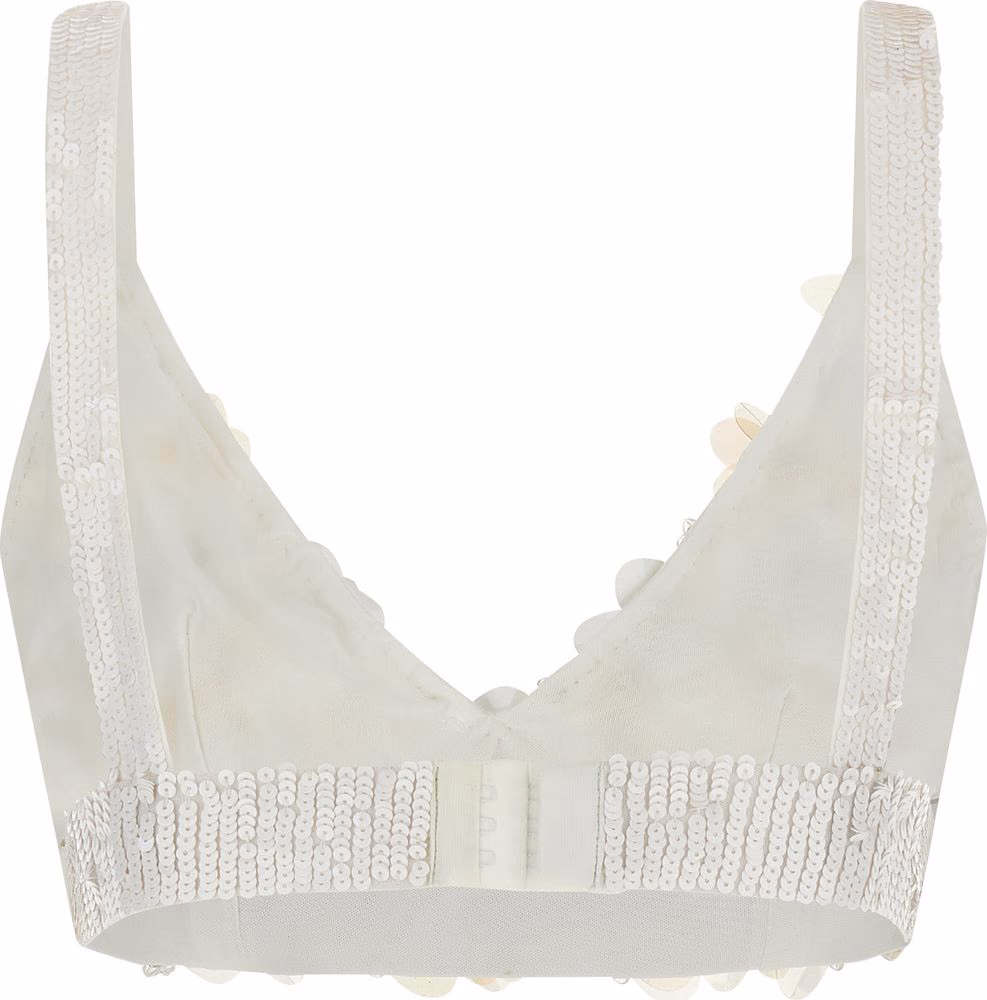 P.A.R.O.S.H. White Polyamide Tank Tops