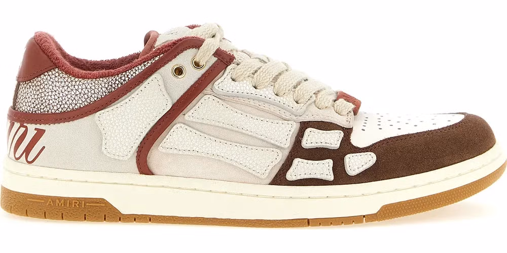 Amiri Multicolor Bovine Leather Low Top Sneakers