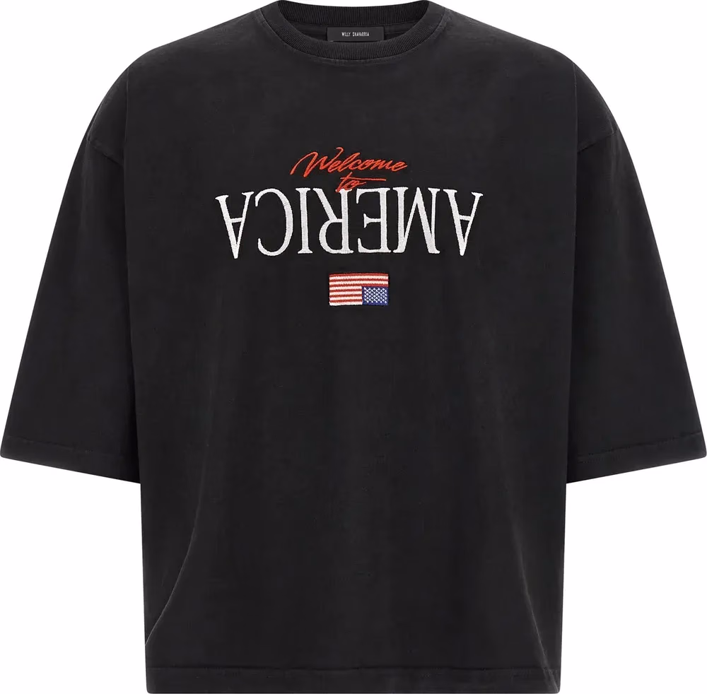 WILLY CHAVARRIA Black Cotton T-Shirt