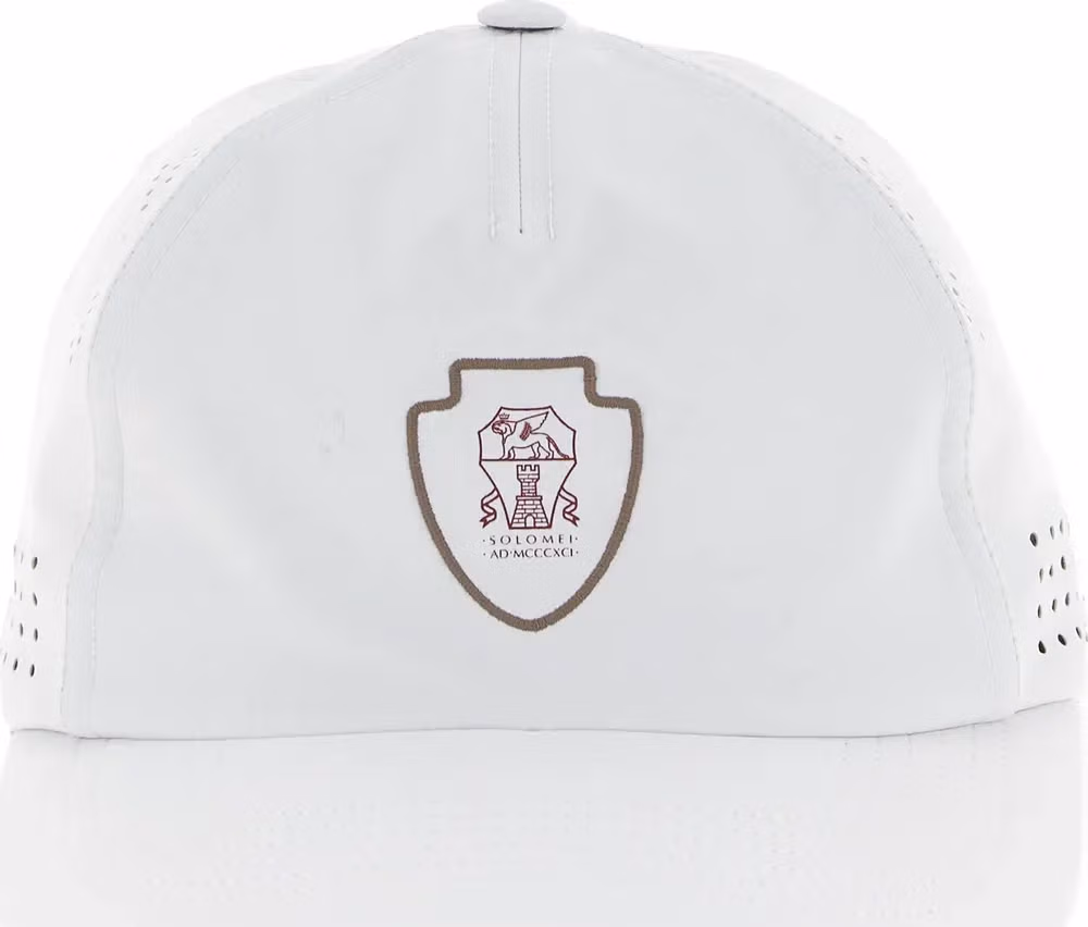 Brunello Cucinelli White Nylon Cap (Baseball Hat)