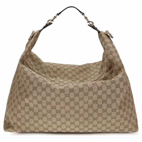 Gucci Beige Fabric Shoulder Bag
