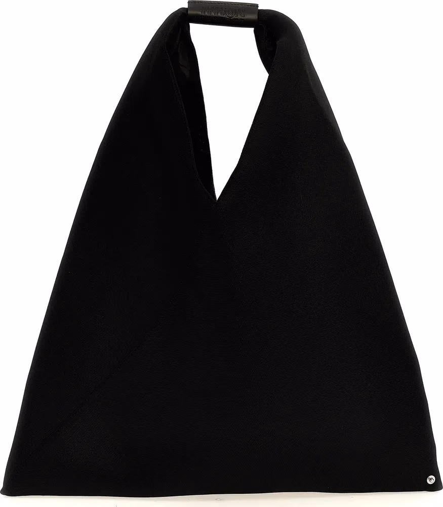 MM6 Maison Margiela Black Polyester Shoulder Bag