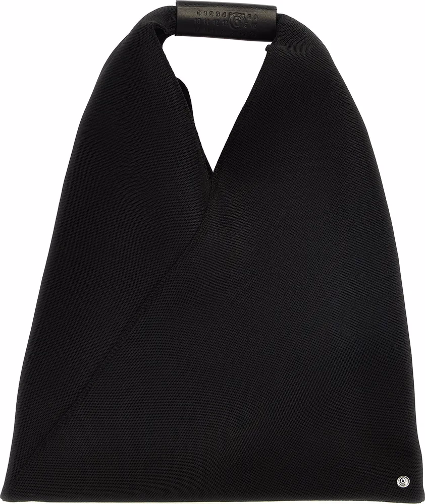 MM6 Maison Margiela Black Polyester Shoulder Bag