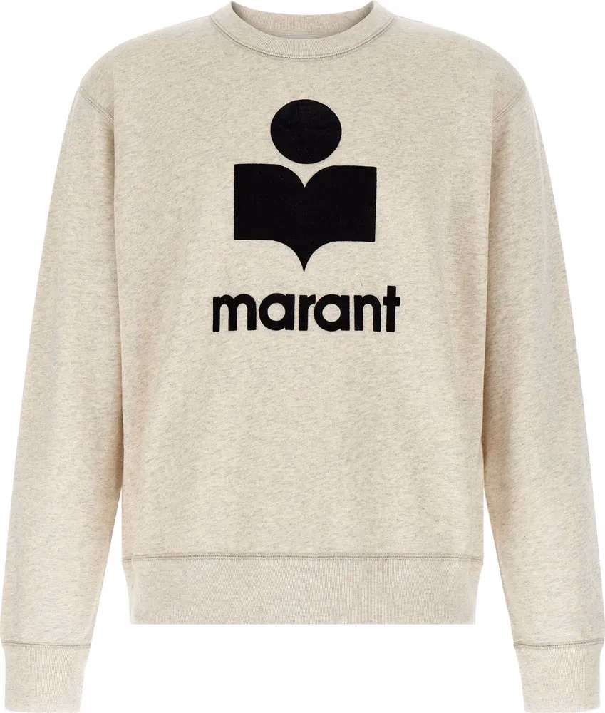 Isabel Marant Gray Cotton Sweatshirt