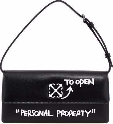 Bicolor Calfskin Shoulder Bag
