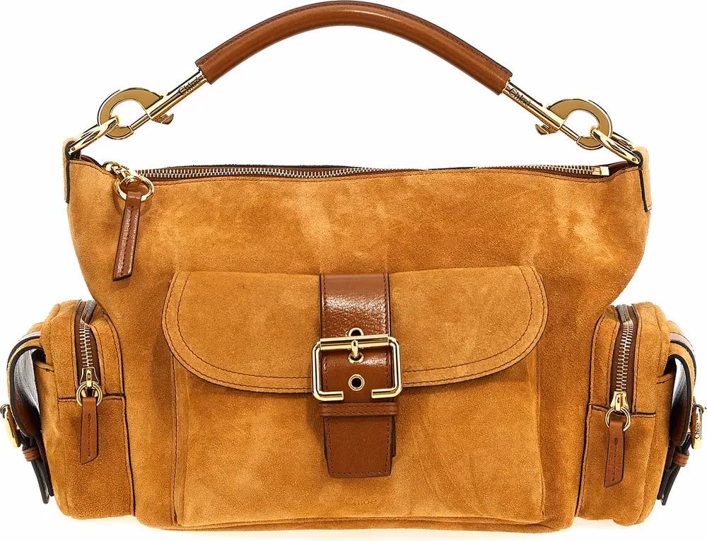 Chloé Brown Calfskin Shoulder Bag